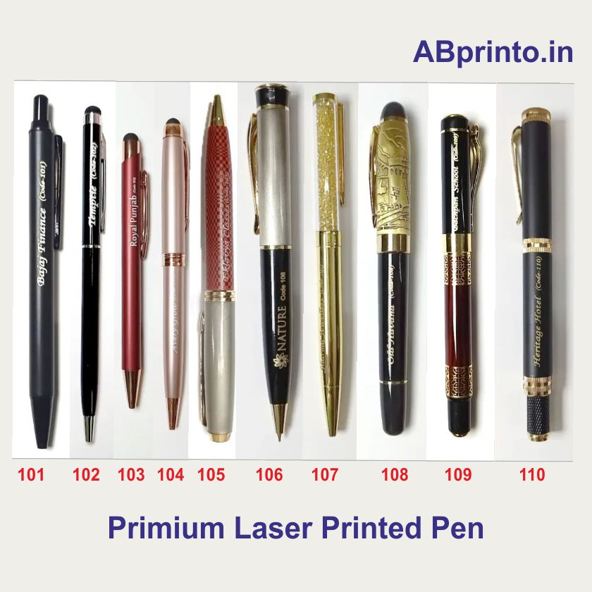 Primium Laser Printed Pen and Single Color Printed Pen Printing in Jodhpur